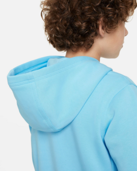 Nike Boys NSW SI Fleece Hoodie - Aquarius Blue