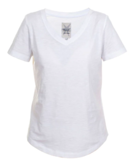 Blue Sportswear Andrea Flam&eacute; T-shirt - White
