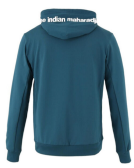Indian Maharadja Kadiri Men Hooded Jacket - Teal