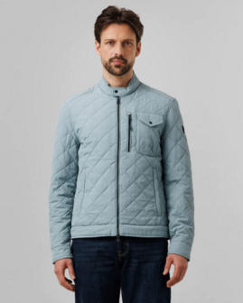 Reset Nemours Bomber Jacket - Pale Aqua