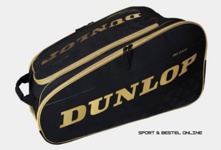 Dunlop Paletero Pro Series Padelracket Bag - Black/Gold