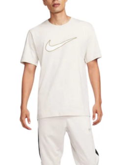 Nike Men&#039;s Swoosh T-shirt - FN0248-104 - Orewood Brn/White