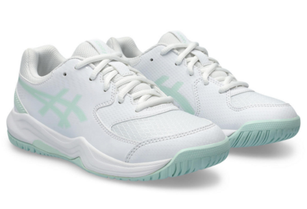 Asics Gel Dedicate 8 GS - White/Pale Blue