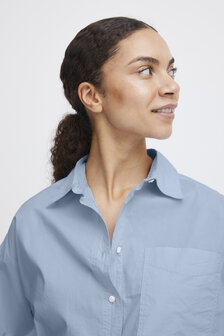 TheJoggConcept HELENA Shirt - Cashmere Blue