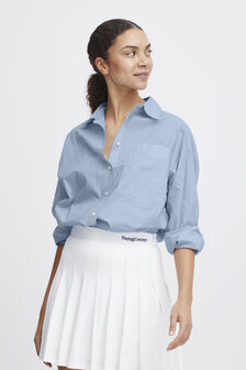 TheJoggConcept HELENA Shirt - Cashmere Blue