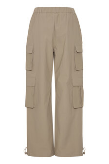 TheJoggConcept JADE CARGO PANT - Silver Mink