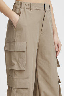 TheJoggConcept JADE CARGO PANT - Silver Mink