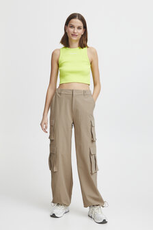 TheJoggConcept JADE CARGO PANT - Silver Mink