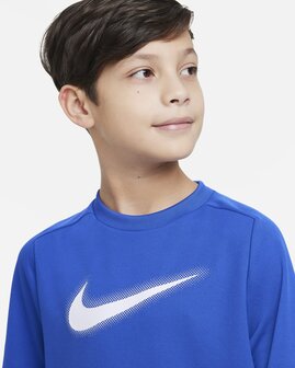 Nike Dri-Fit ICON Big Kids T-shirt - DX5386-480 - Blue