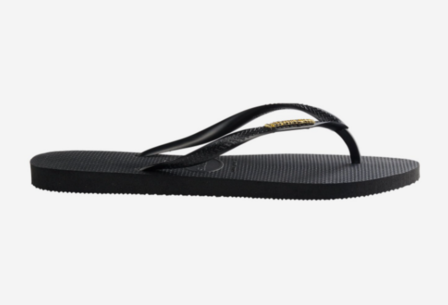 Havaianas Slim Logo Metallic - 4119875.1924 - Black/Gold