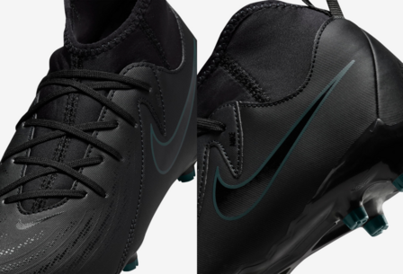 Nike JR Phantom Luna II Academy FG/MG - FJ2603-002 - Black/Deep Jungle