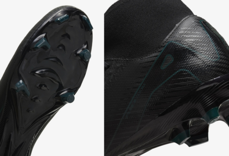 Nike Zoom Superfly 10 ACAD FG/MG - FQ1456-002 - Black/Black/Deep Jungle