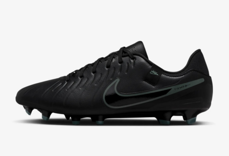 Nike Tiempo Legend 10 Academy FG/MG - DV4337-002 - Zwart/Deep Jungle/Zwart