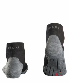 Falke RU4 Short Dames Sokken ZWART