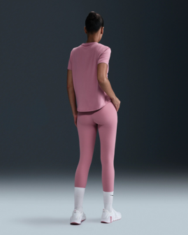 NIKE One Classic Women&#039;s Dri-Fit T-SHIRT - FN2798-699 -Pink/Black