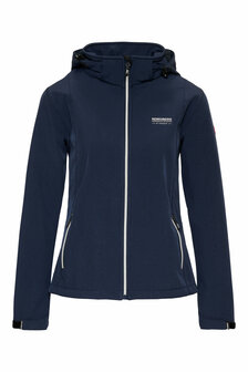 NORDBERG RINDA SOFTSHELL JACKET 3 Layer/Fleece - 5S-LS00301- Dark Navy