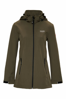 NORDBERG IRIS SOFTSHELL JACKET 3 Layer/Fleece - 5S-LS05401- Army