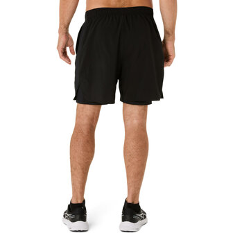 Asics Court Men 2N1 7IN Short - 2011D215-001 - Black