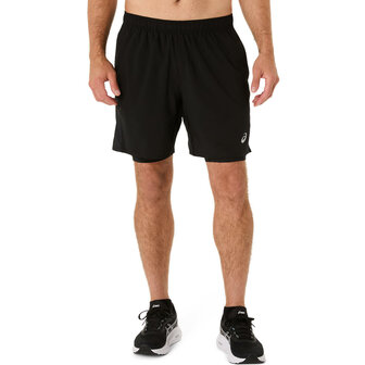 Asics Court Men 2N1 7IN Short - 2011D215-001 - Black
