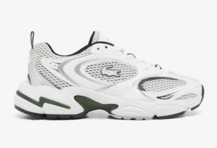 Lacoste STORM 96 - WHITE/DARK GREEN - 749SMA00211R551