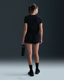 Nike One Swoosh Women&#039;s Dri-Fit Short - HJ2195-010 - Black