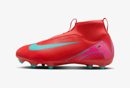 Nike JR Zoom Superfly 10 ACAD FG/MG - FQ8304-800 - EMBER GLOW