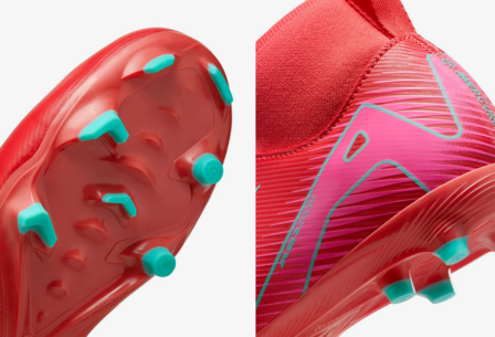 Nike JR Zoom Superfly 10 ACAD FG/MG - FQ8304-800 - EMBER GLOW