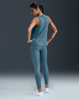 NIKE Dri-Fit One HR Women&#039;s High-Waisted Tight - IB9382-006 - SMOKEY BLUE