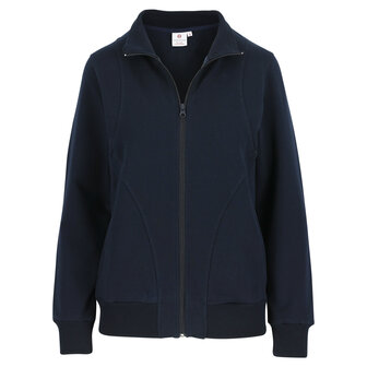 Silvermedal (101069-Navy) Full Zip vest dames Premium 