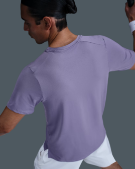 Nike Court Advantage Men&#039;s Dri-FIT SHIRT - Lila - FZ6910-527