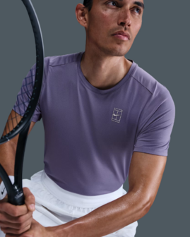 Nike Court Advantage Men&#039;s Dri-FIT SHIRT - Lila - FZ6910-527