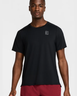 Nike Court Advantage Men&#039;s Dri-FIT SHIRT - Zwart - FZ6910-010
