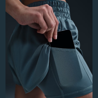 Nike One Women&#039;s Dri-Fit Short - DX6012-006 - Smokey Blue