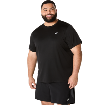 Asics Core SS Top - 2011D221-001 - Zwart