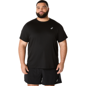 Asics Core SS Top - 2011D221-001 - Zwart