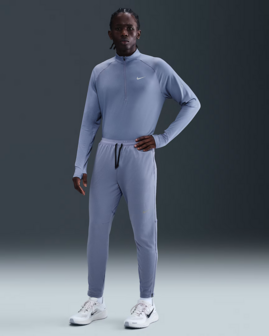 Nike Men NK Dri-Fit Stride halfzip MIDLAYER - Indigo - HV2180-499