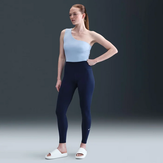 NIKE Dri-Fit One HR Women&#039;s High-Waisted Tight - IB9382-410 - NAVY