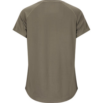 Athlecia Gaina V2 Women S/S Tee - EA213350-GRS-1013 Gun Metal