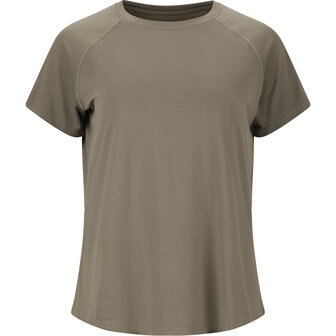 Athlecia Gaina V2 Women S/S Tee - EA213350-GRS-1013 Gun Metal