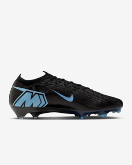 NIKE ZOOM VAPOR 16 ACADEMY FG/MG - FQ1458-001 - Black/Ice Blue