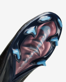 NIKE ZOOM VAPOR 16 ACADEMY FG/MG - FQ1458-001 - Black/Ice Blue