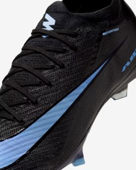 NIKE ZOOM VAPOR 16 ACADEMY FG/MG - FQ1458-001 - Black/Ice Blue