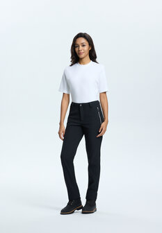 LUHTA EROTTAJA SOFTSHELL BROEK ZWART