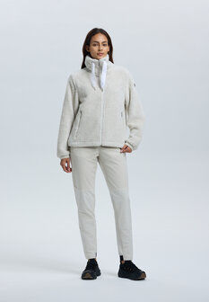LUHTA IISSALO DAMES TEDDY VEST ECRU