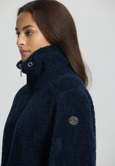 LUHTA IISSALO DAMES TEDDY VEST NAVY