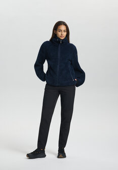 LUHTA IISSALO DAMES TEDDY VEST NAVY