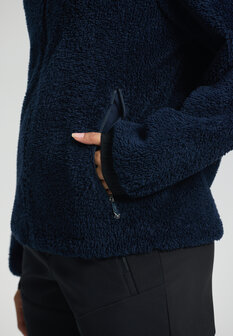 LUHTA IISSALO DAMES TEDDY VEST NAVY