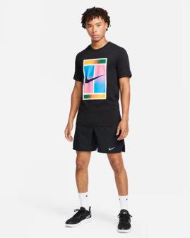 Nike Court Dri-FIT Victory Men Short - FD5380-010-zwart