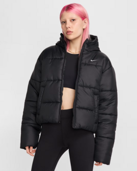 Nike Puffer Winterjas Dames Zwart - FZ5899-010
