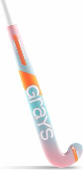 Grays Zaalstick Junior Hout 100i Ultrabow - Mint/Rose